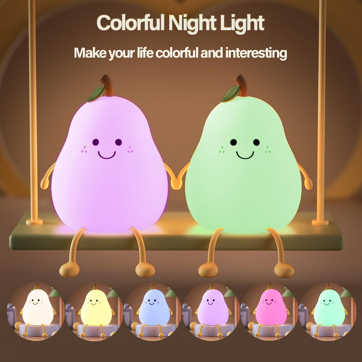 DoDo Nachtlampje voor Kinderen β Dimbaar Nachtlampje, Draagbaar & Oplaadbaar, Met Timerfunctie β Perfect Baby- en Peuter Cadeau